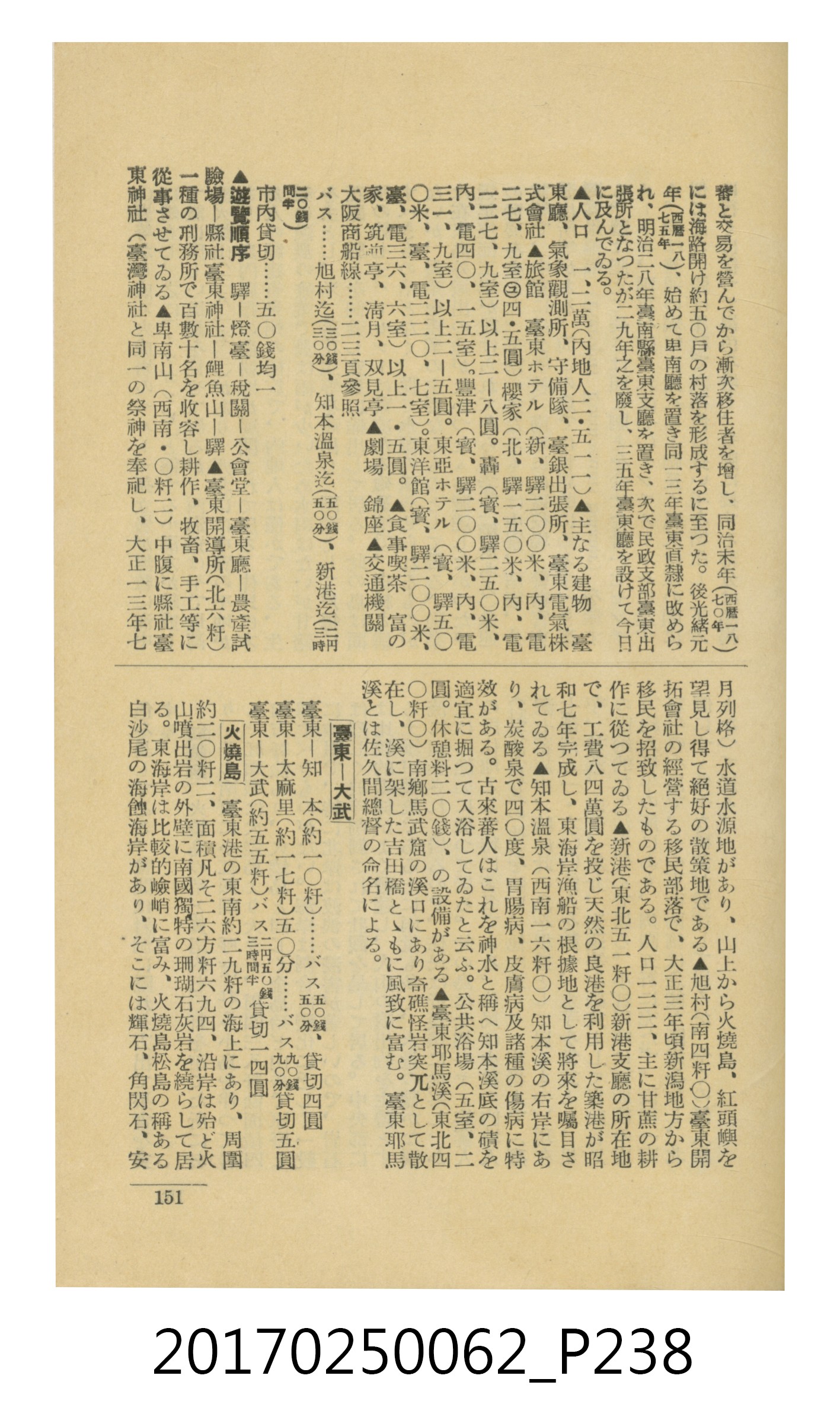 日本旅行協會臺灣支部所發行《臺灣鐵道旅行介紹》 (共298張)