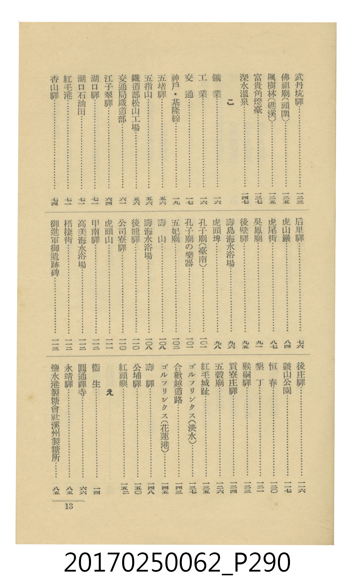 日本旅行協會臺灣支部所發行《臺灣鐵道旅行介紹》 (共298張)