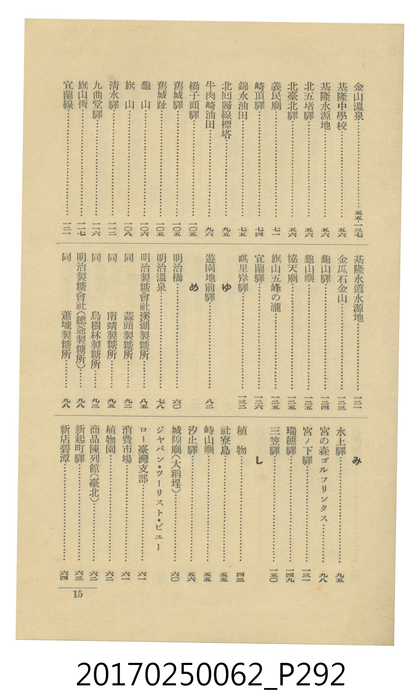 日本旅行協會臺灣支部所發行《臺灣鐵道旅行介紹》 (共298張)
