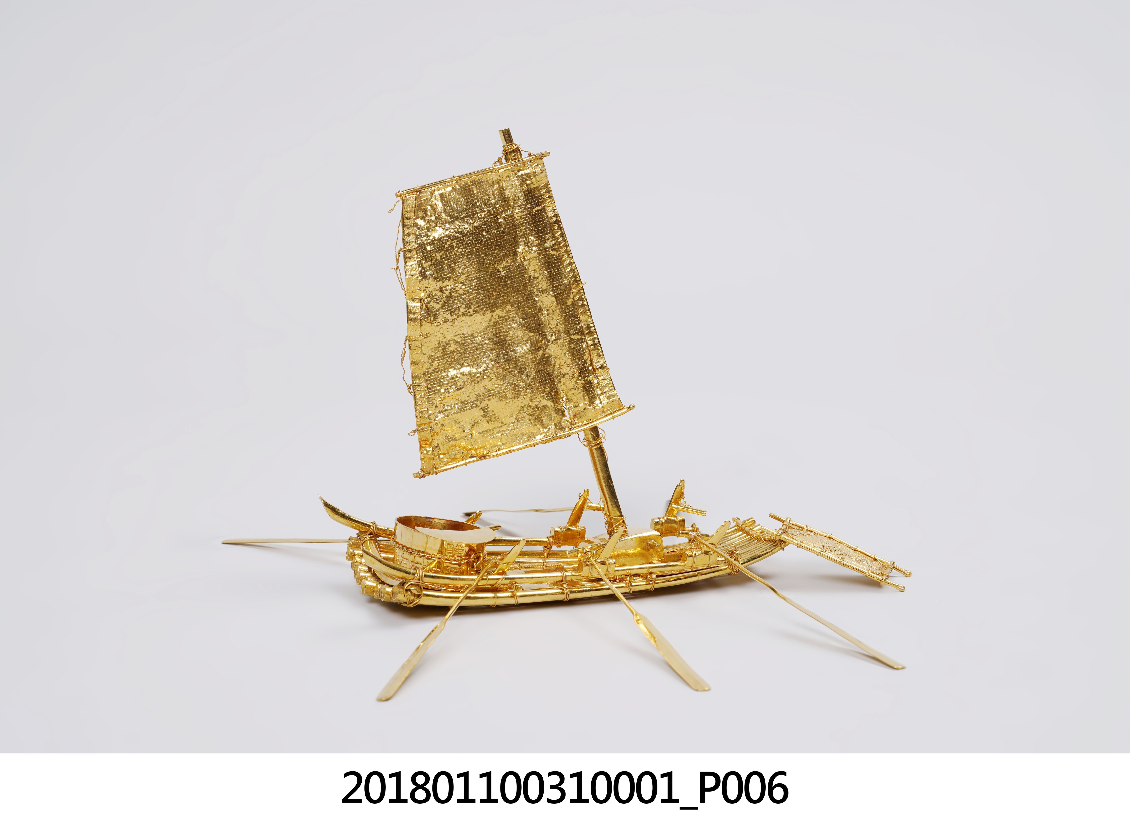 鼎琢成製金製竹筏 (共15張)