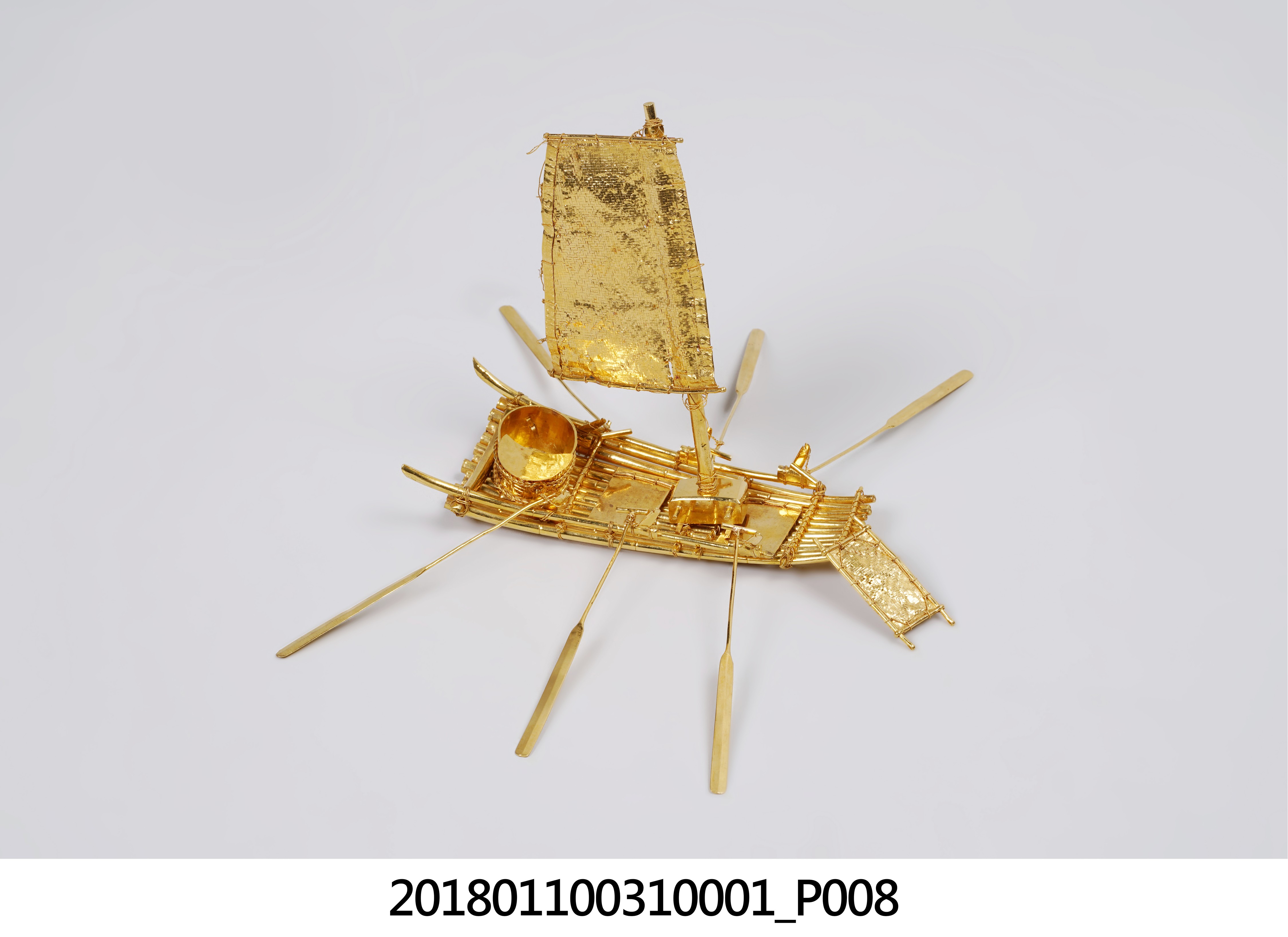 鼎琢成製金製竹筏 (共15張)