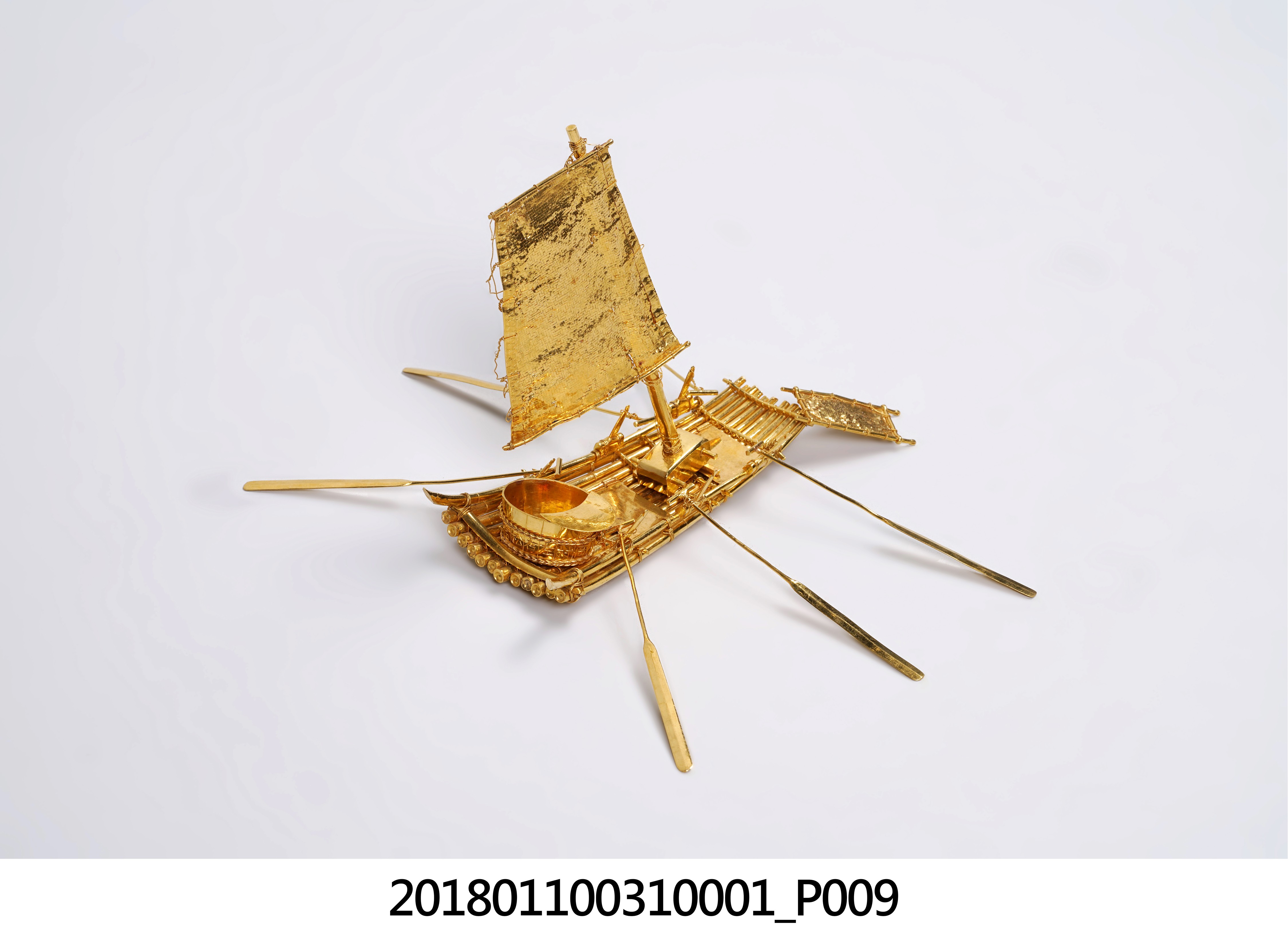 鼎琢成製金製竹筏 (共15張)