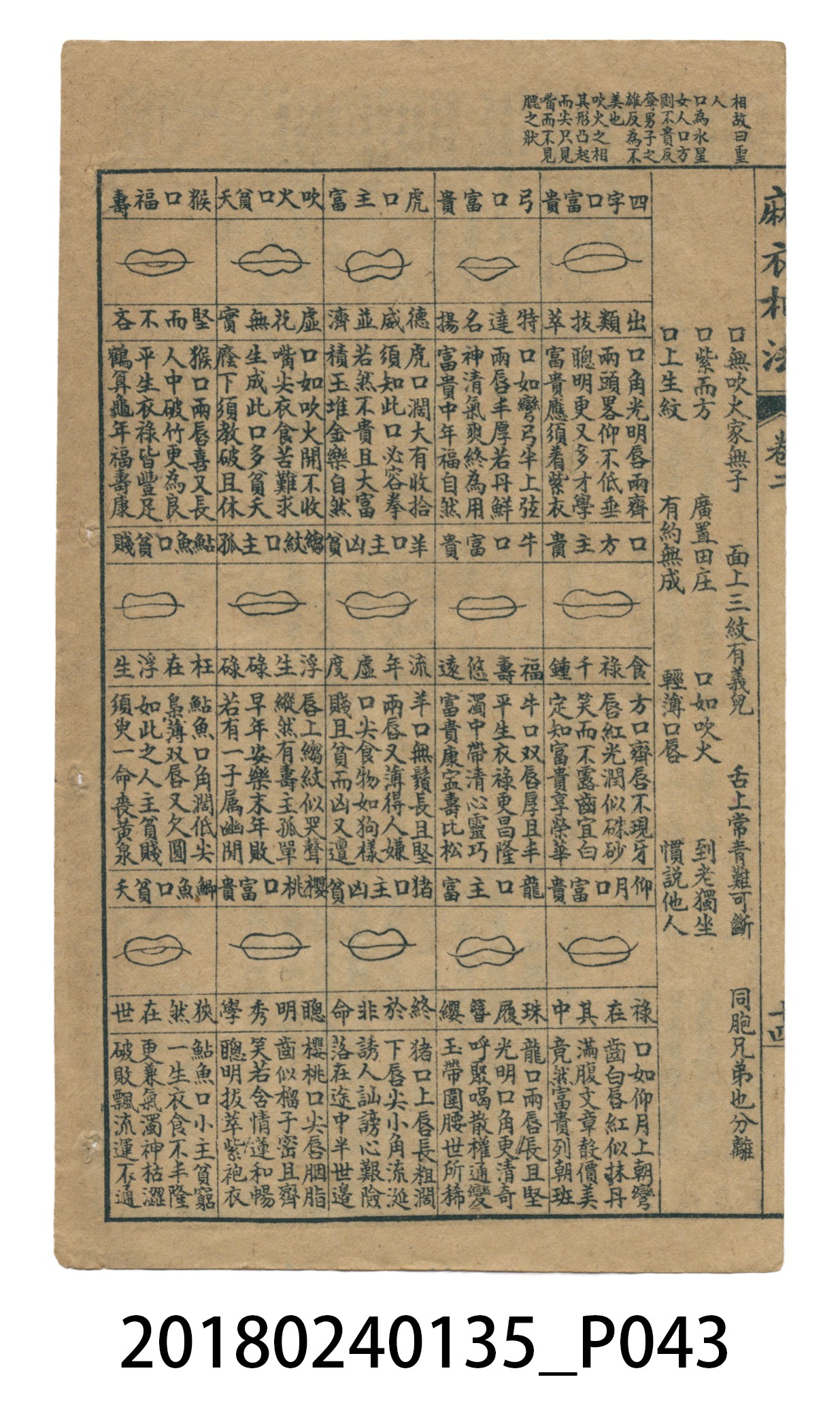麻衣神像金編卷一 (共51張)