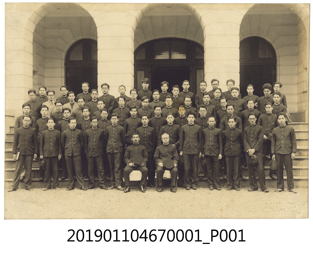 日治時期堀內次雄先生在職四十周年記念明信片 (共4張)