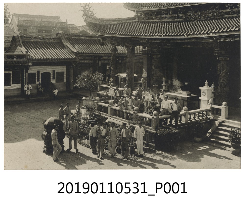 日治時期廟宇人物照 (共3張)