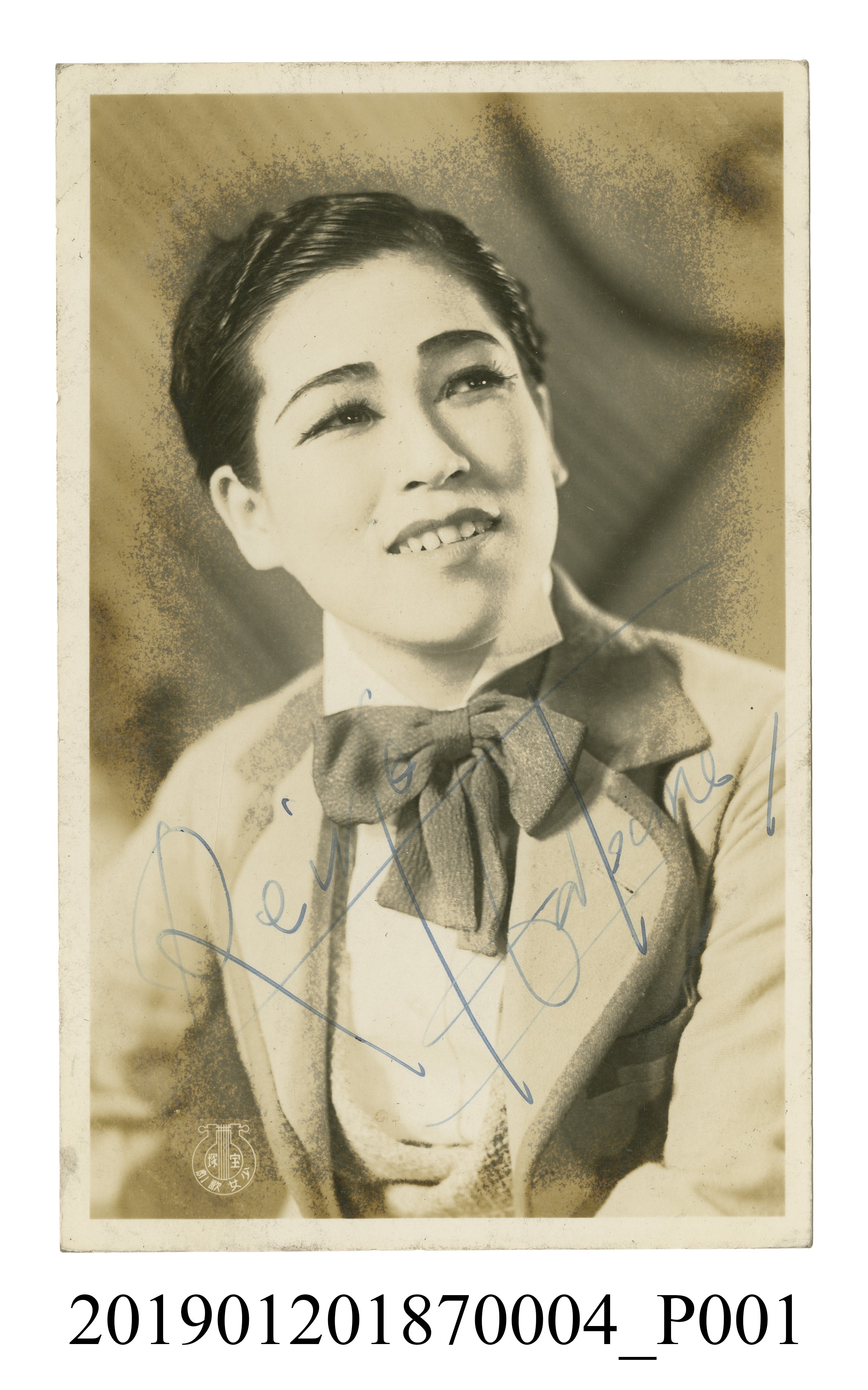 日本寶塚劇團劇紳士裝女子照 (共5張)