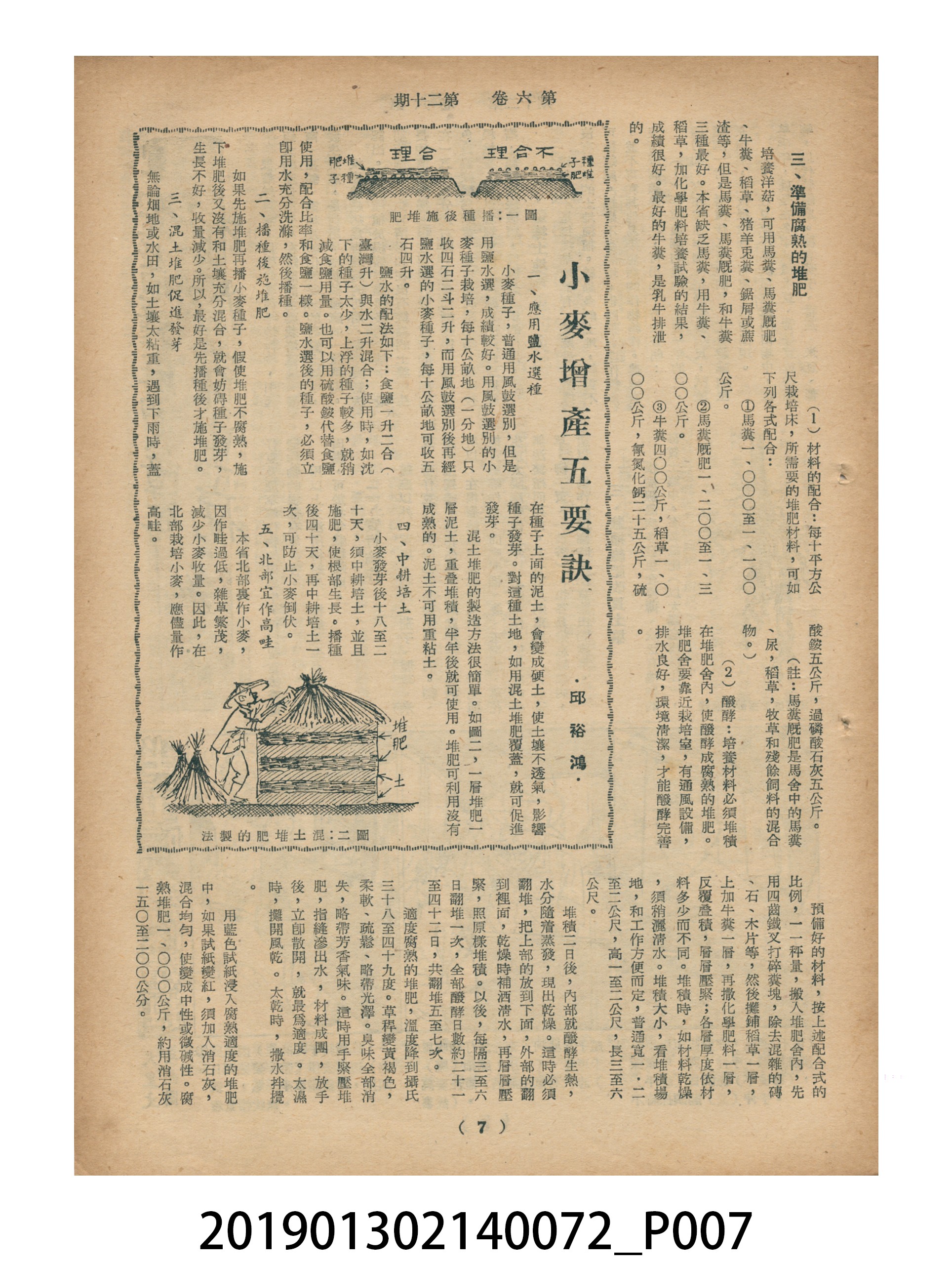 1956年10月16日《豐年》第6卷第20期 (共33張)