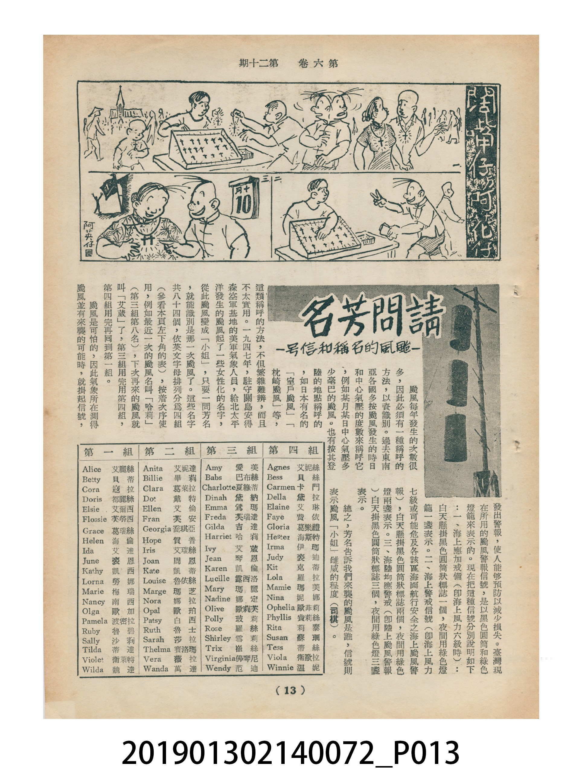 1956年10月16日《豐年》第6卷第20期 (共33張)
