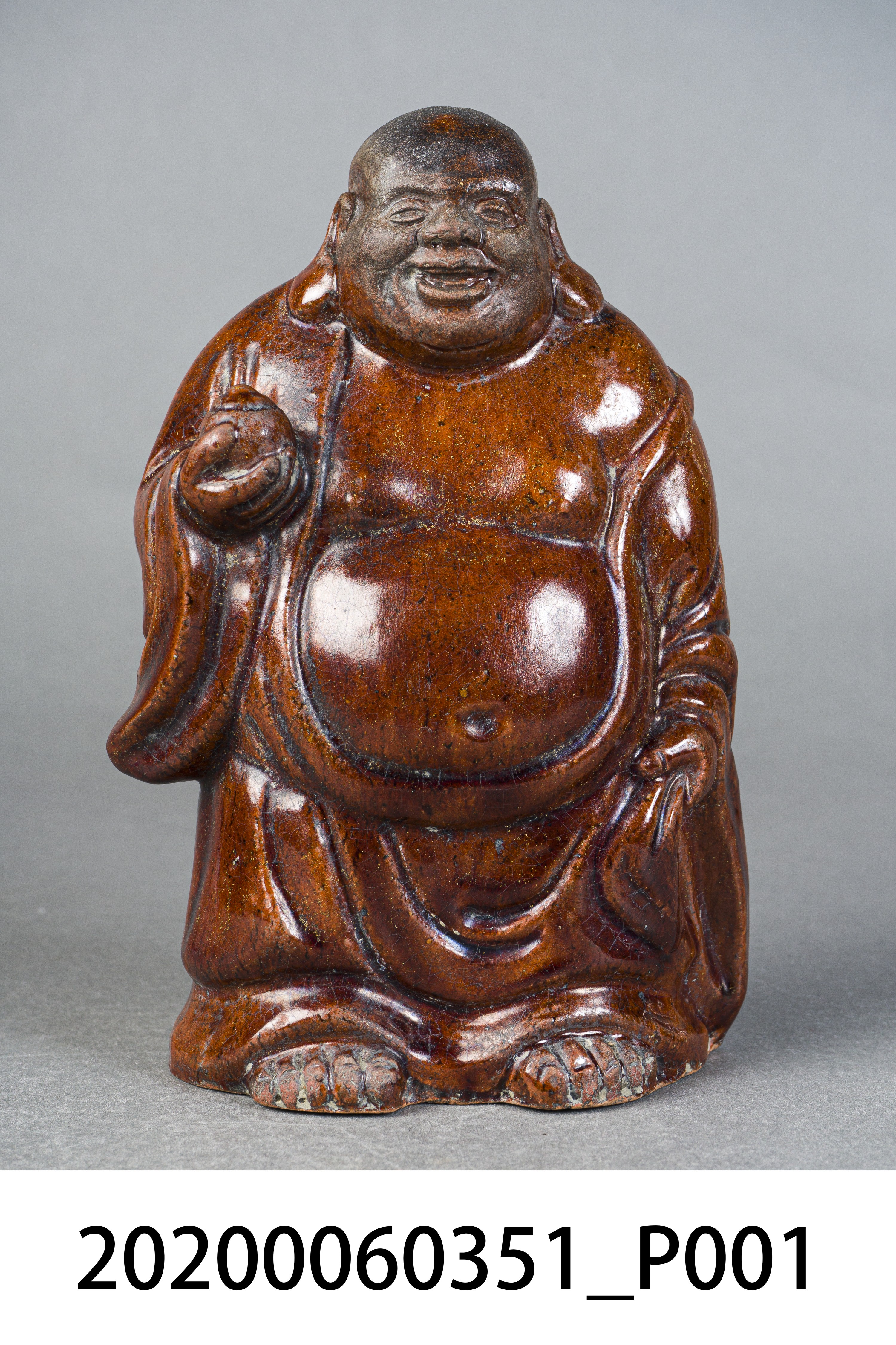 陶製臺灣南投彌勒佛像 (共9張)