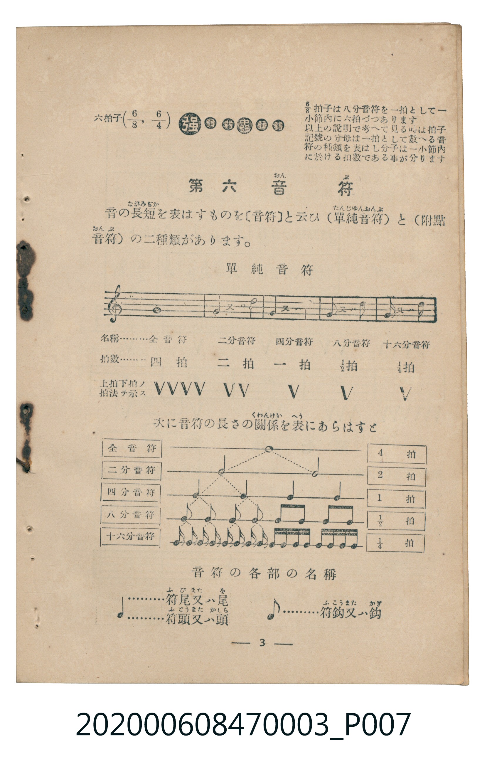 日本教育唱歌研究會編《新定兒童唱歌》尋常科第三學年 (共100張)
