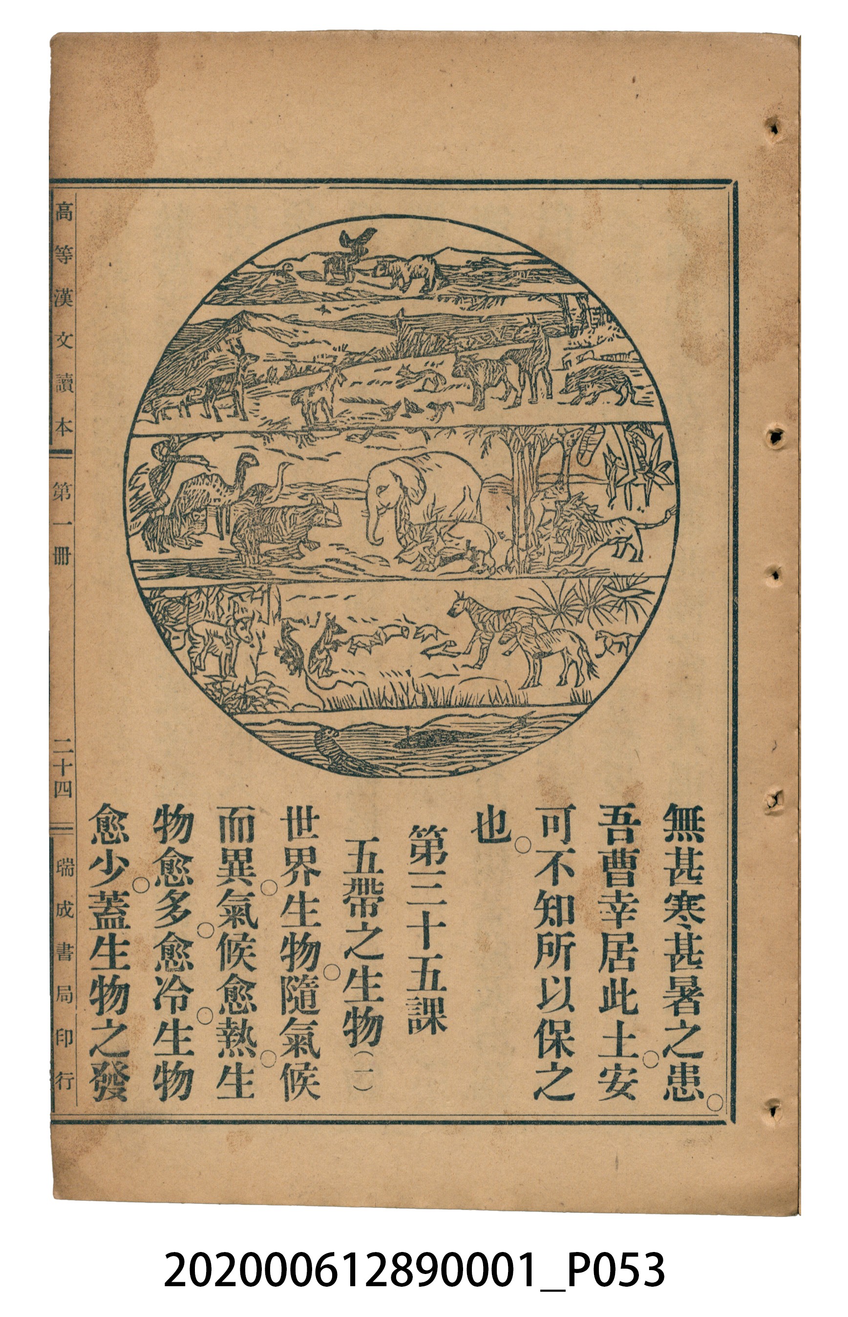 許深溪著《中學程度高等漢文讀本第一冊》 (共78張)