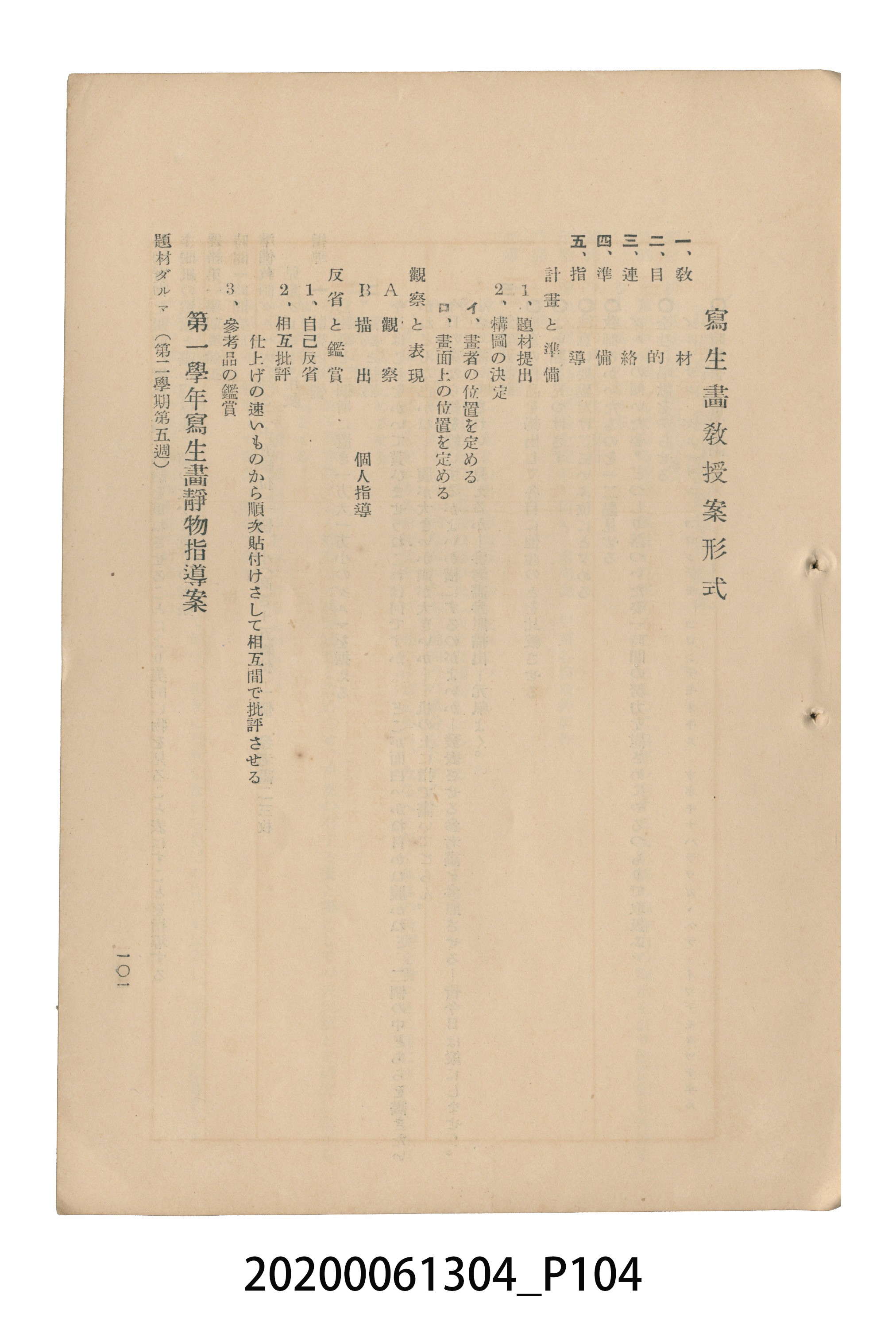 《圖畫教育研究會要項》 (共153張)