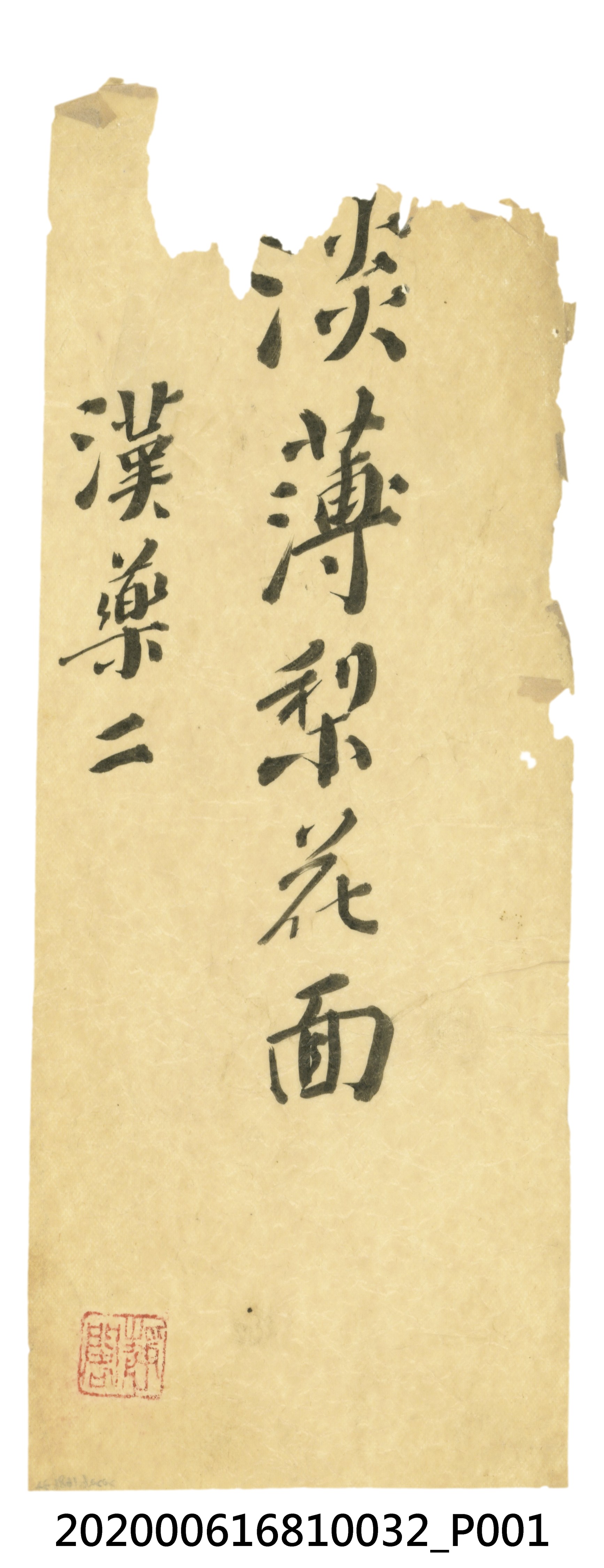淡薄梨花面 (共3張)