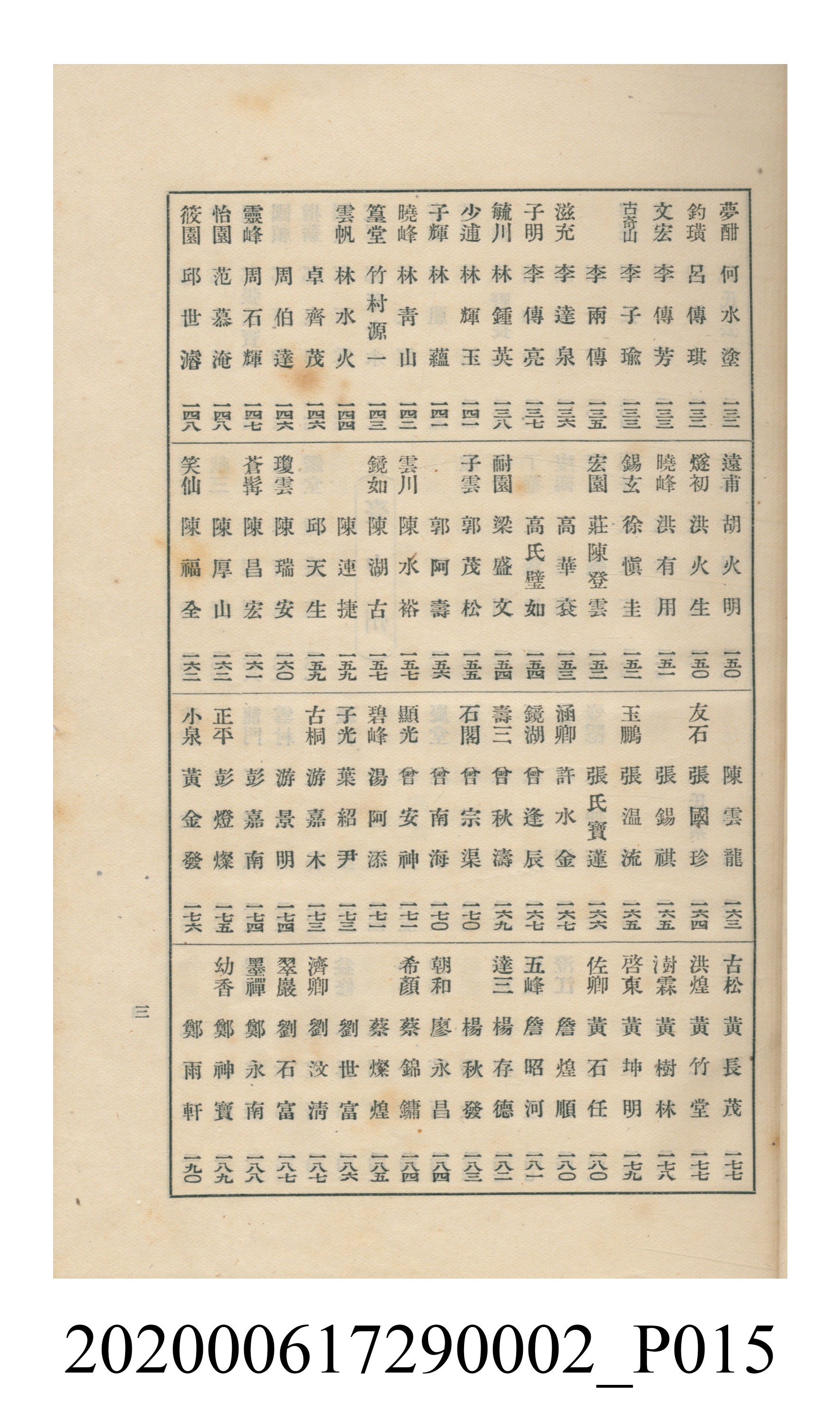 黃洪炎編《瀛海詩集》 (共507張)
