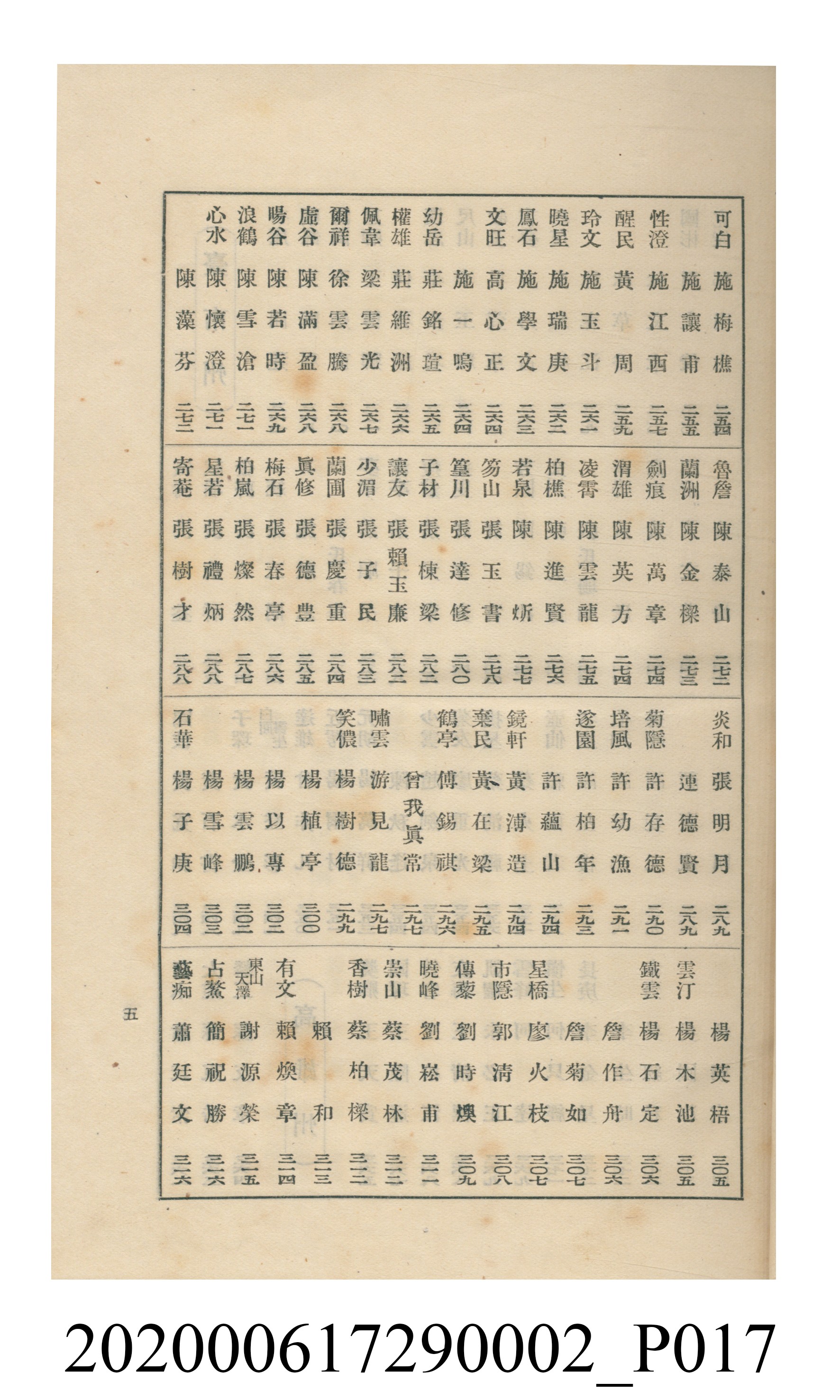 黃洪炎編《瀛海詩集》 (共507張)