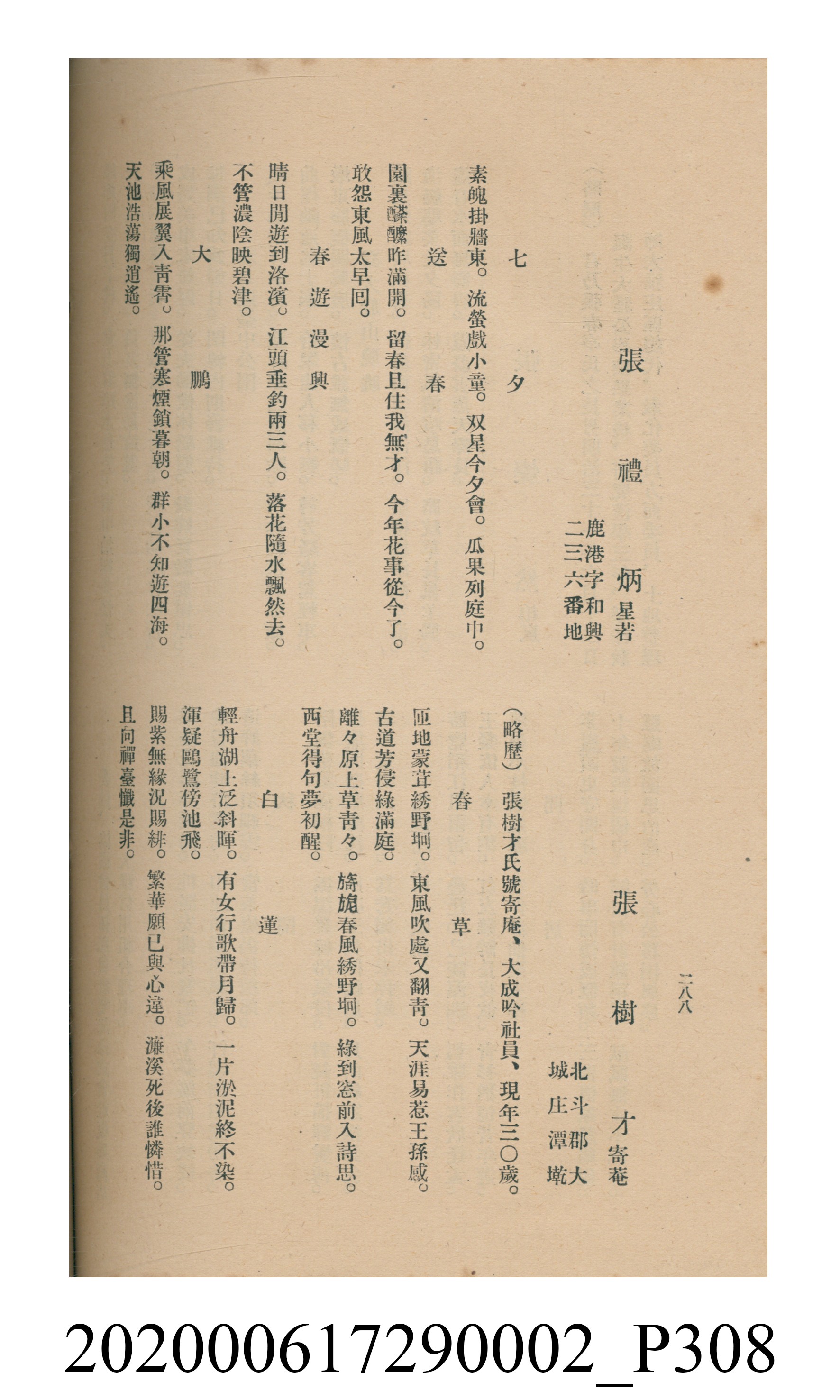 黃洪炎編《瀛海詩集》 (共507張)