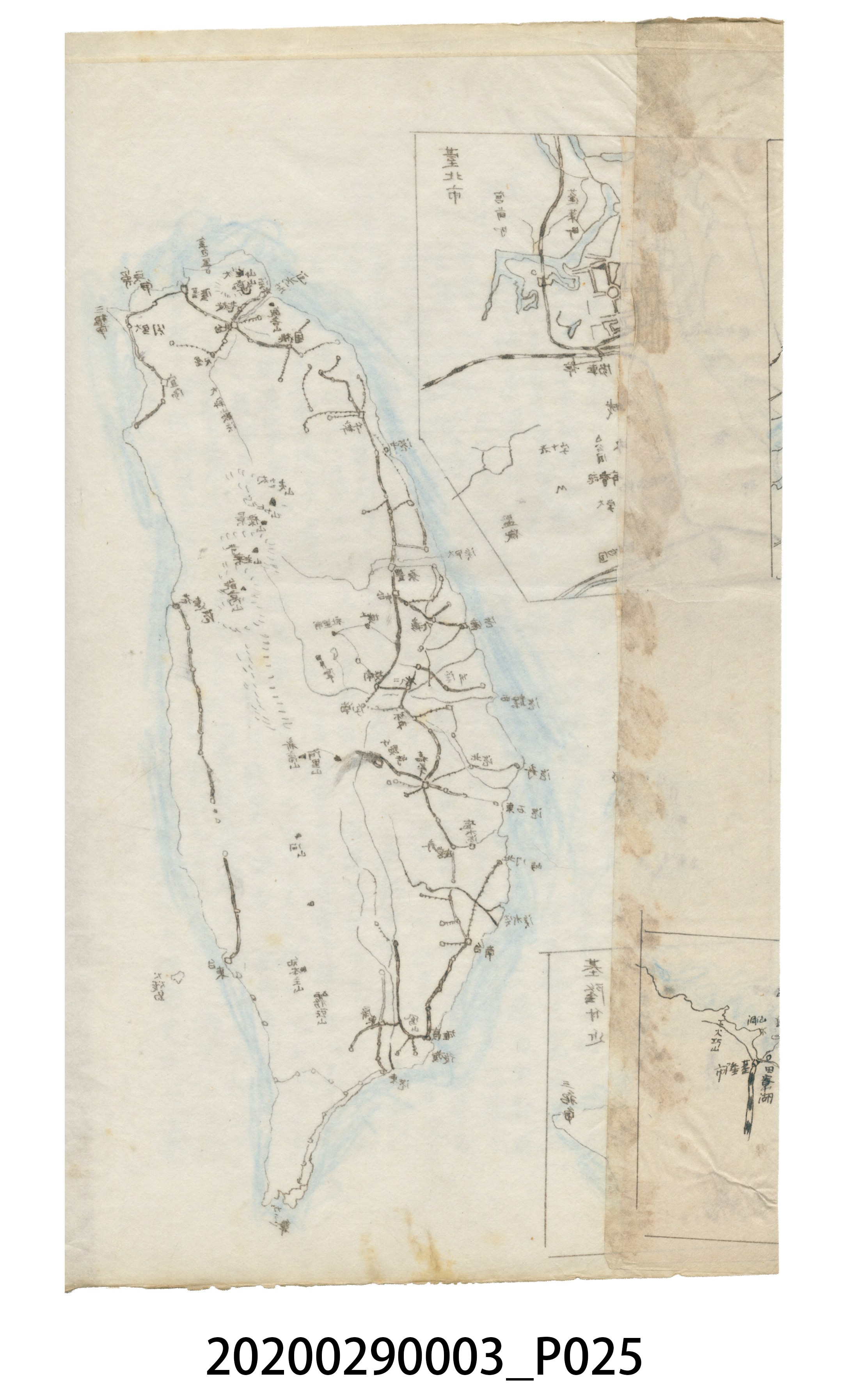 〈昭和十二年大東亞遊覽記．前編〉手稿 (共147張)