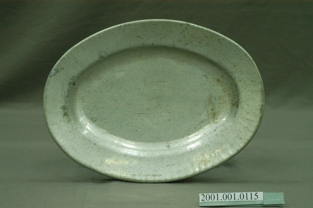 鋁製寬折沿橢圓盤 (共4張)