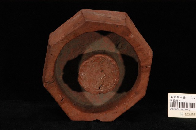 歸仁窯素燒紅陶八角形桌腳墊 (共5張)