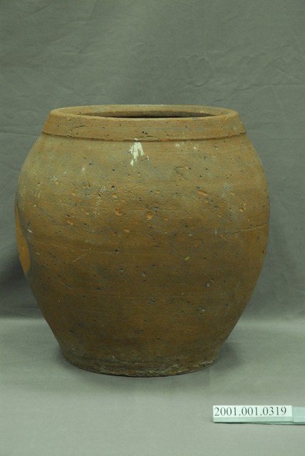 素面磚燒小型水甕 (共5張)