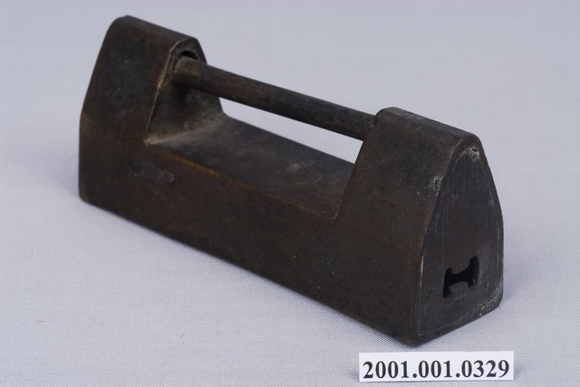 紅銅工字廣鎖 (共3張)