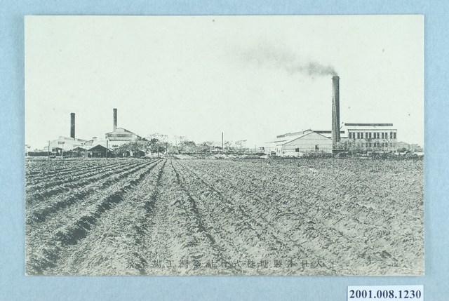 東京印刷株式會社發行大日本製糖株式會社臺灣工場全景 (共2張)