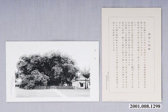 屏東市臺灣製糖株式會社的瑞竹 (共1張)