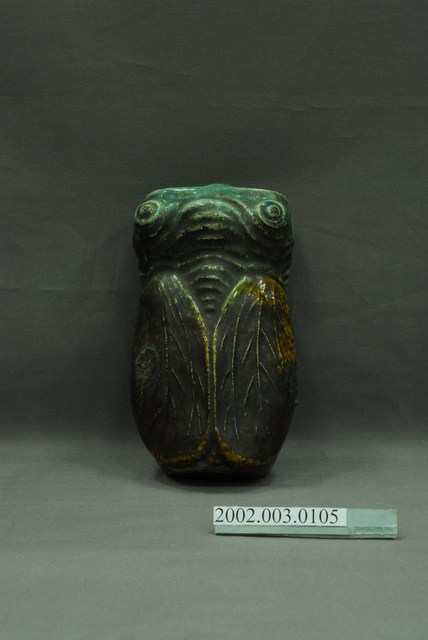 陶製蟬形壁花插 (共12張)