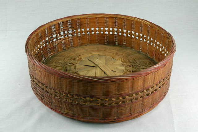 竹編雙層𣛮籃上層 (共12張)