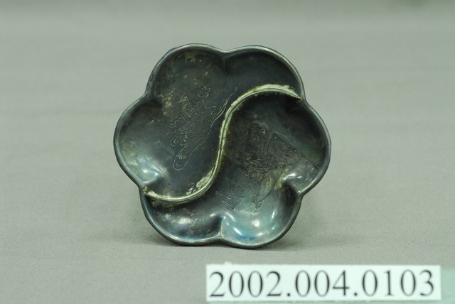 銀製花口碟 (共10張)