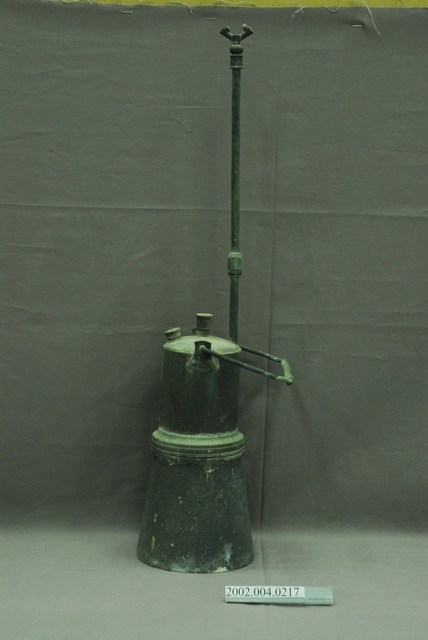 錏鉛製長桿電石燈組 (共6張)