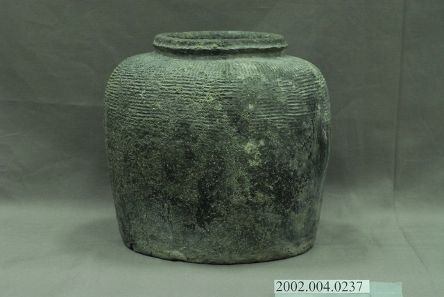 黑釉壓印紋陶甕 (共5張)