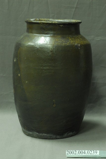 醬釉素面陶甕 (共5張)