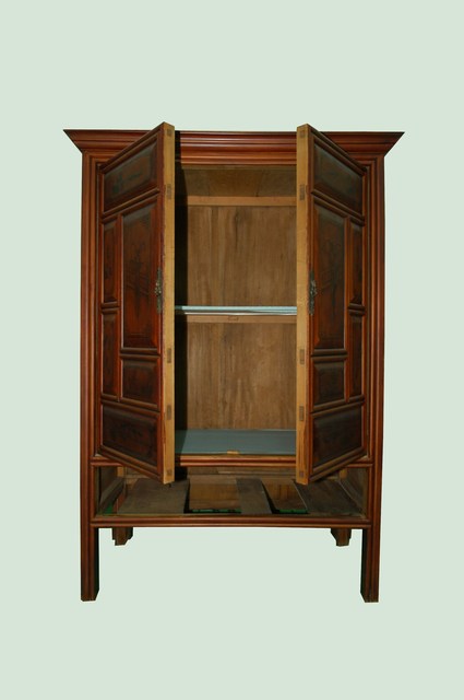 乾漆墨繪衣櫃本體 (共13張)