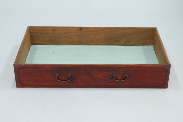 乾漆墨繪衣櫃抽屜 (共5張)