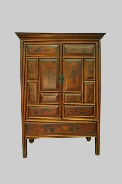 乾漆墨繪衣櫃 (共1張)