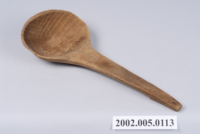 木質長杓 (共2張)