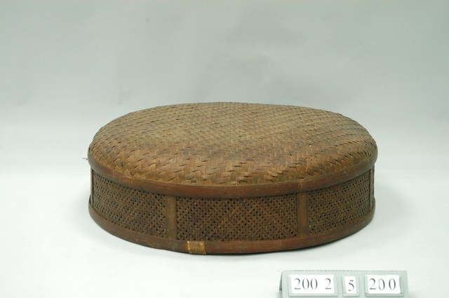 竹編圓形桌罩 (共4張)