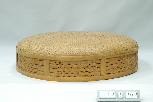 竹編圓形桌罩 (共4張)