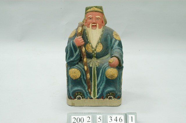 石刻彩繪福德正神神像 (共1張)