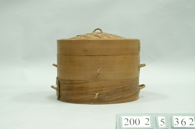 小圓形竹蒸籠組 (共11張)