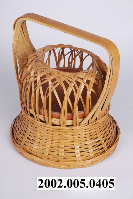 手提竹編火籠 (共2張)