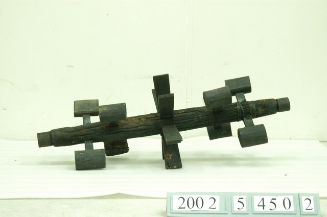 雙人腳踏式龍骨車腳踏板 (共1張)