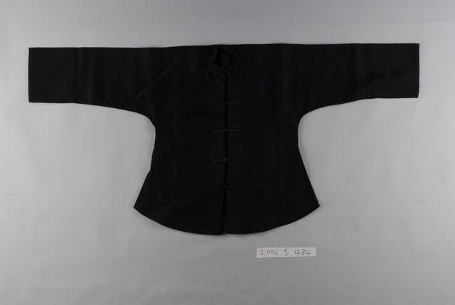 黑棉質男對襟上衣 (共6張)