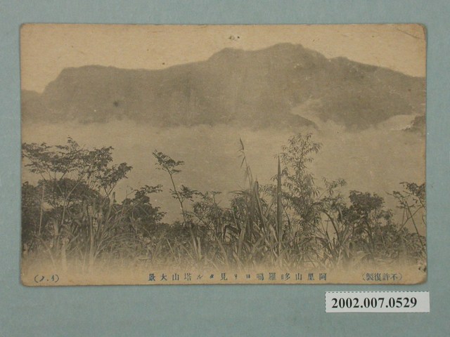 從阿里山哆囉焉看塔山 (共2張)