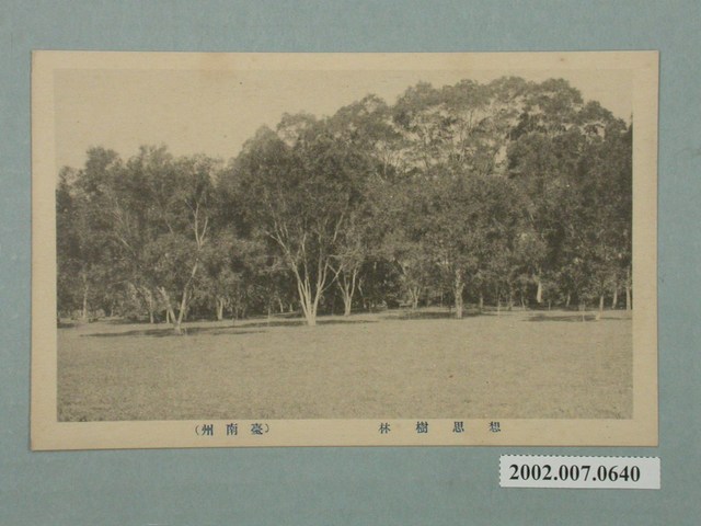 仙台印刷有限責任株式會社印製臺南州相思樹林 (共2張)