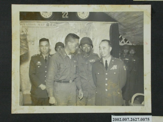 駐美武官盧福寧少將訪問馬祖作戰協調中心 (共2張)