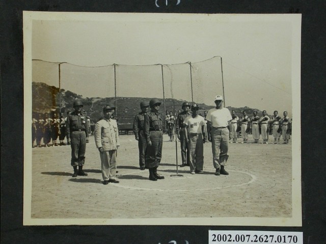 彭指揮官主持馬祖中學棒球開球典禮 (共2張)