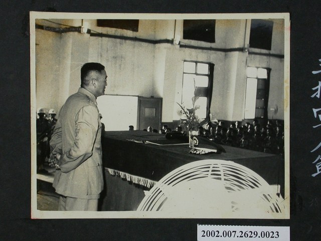 彭指揮官主持軍人節慶祝大會 (共2張)