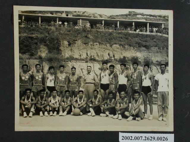 彭指揮官主持九三籃球開球典禮 (共2張)